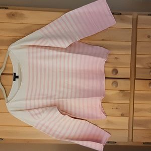 EUC J.Crew pink ombre sweater
